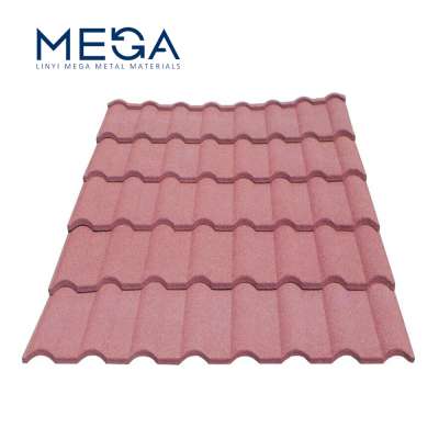 Aluminum zinc corrugated bond stone coated roofing tile