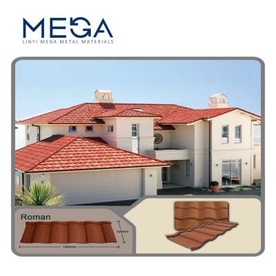 Best Choice Factory Price Roofing Building Material Lowes Roofing Materials decorative color coated metal tile sheet